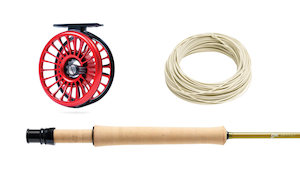 3wt 370 FastGlass Fly Rod & Trutta Fly Reel Combo
