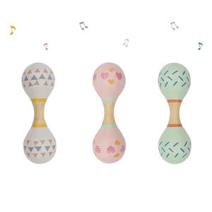 Wooden Maraca Rattles