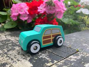 Wooden Vehicles: Wooden Beach car