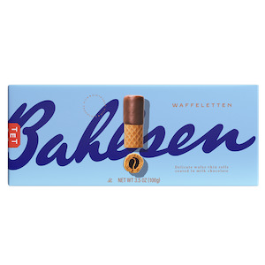 Confectionery & Petite Fours: Bahlsen Waffletten Milk Chocolate 100g