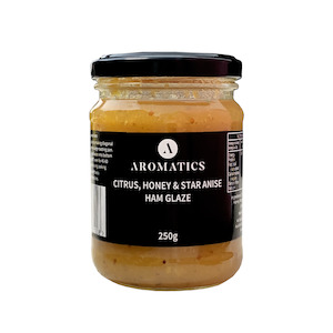 Aromatics: Aromatics Citrus, Honey & Star Anise Ham Glaze 250g