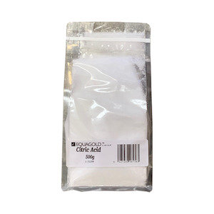 Specialty Ingredients: Equagold Citric Acid 500g