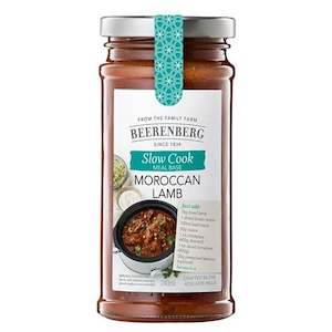 (BBE: 09/08/2025) Beerenberg Slow Cook Moroccan Lamb Meal Base 240ml