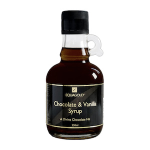 Equagold: Equagold Chocolate & Vanilla Syrup 250ml - EXP 06/09/2025