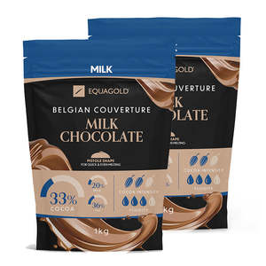 (BBD: 01/09/2026) Equagold Belgian Couverture Milk Chocolate 1kg