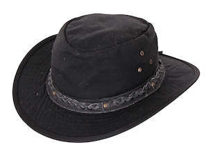 Rider Menswear: Double Hill Arizona Oilskin Hat