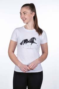 Rider Ladieswear: T-shirt -Jan Künster Black Pearl-