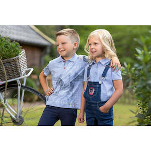 HKM HORSE ANATOMY POLO SHIRT