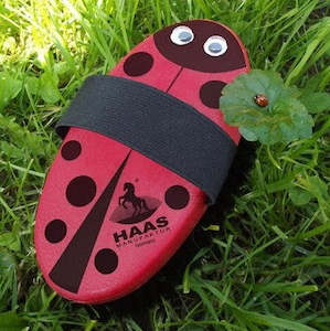 Grooming Brushes: Haas Mary Ladybug Childs Brush