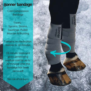 Firstaid: EQUINE BONNER ICE BANDAGE
