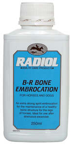 Radiol bone embrocation