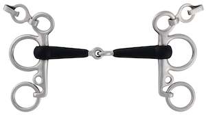 Stubben 2242 jointed rubber pelham