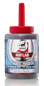 Hoof Care: LEOVET HOOF LAB HOOF OIL WITH BRUSH