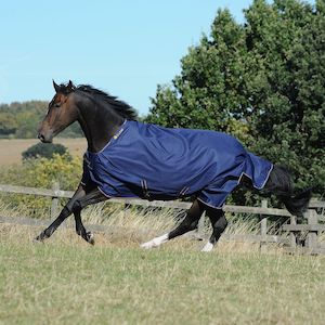 Summer Covers: Bucas Rug Irish T/O 50g Navy