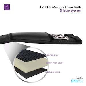 Km Elite: KM Elite Memory Foam Girth