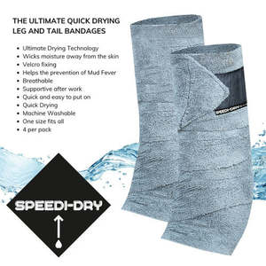 EQUETECH SPEEDI-DRY BANDAGES