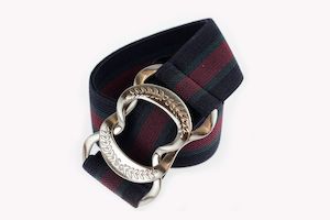 Margrethe Belt Deep Sapphire – Equestrio Style