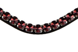 Browband Bold Merlot – Equestrio Style