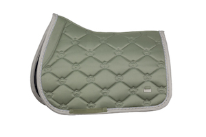Products: Saddle Pad Monogram Seagrass Jump – Equestrio Style