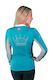 Charlotte Studio Krystal Teal with White Trim – Equestrio Style