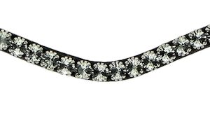 Products: Browband Sleek Onyx – Equestrio Style