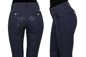 Products: Olivia Breeches – Deep Sapphire – Equestrio Style