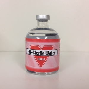 Products: Sterile Water for Botusemen Gold Sachets (100ml bottle)