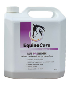 Equinecare: EquineCare Probiotic Gut Prebiotic – 4L Refill + FREE 1L Dual-Chamber Bottle