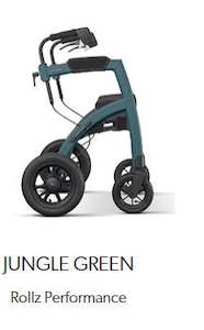 No Rewards: 2 in 1 Walker Wheelchair - Rollz Performance