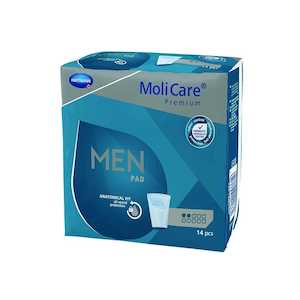 Molicare Product Range: MoliCare Premium Men Pads - 2 drops
