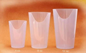 Cups Bowls Bottles Plates: Nosey Cutout Cup
