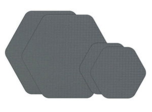 Products: Gear Aid Tenacious Tape Hex Patches - Grey 30D Ripstop