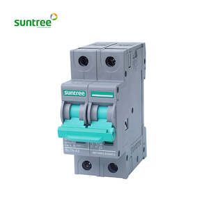 Breakers Enclosures: Suntree 2Pole DC Solar Breakers AS/NZS STANDARD