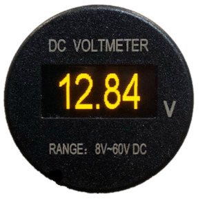 Dc Accessories: Marine Grade OLED Voltage Meter