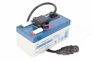 Products: Series 12 Battery 3.4amp Round Plug Equissage NZ