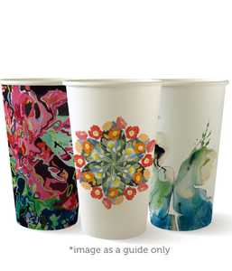 510ml / 16oz (90mm) Series Paper Cup Single Wall