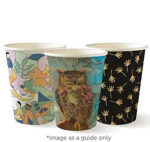 390ml / 12oz (90mm) Art Series Single Wall BioCup