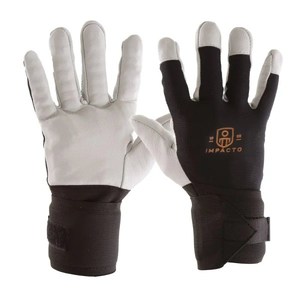 Anti-Vibration Leather Glove with Wrist Support Full Finger - BG473 – ergogo