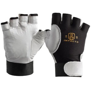 Products: Anti-Vibration Leather Glove with Thumb WEB Half Finger - BG475 – ergogo