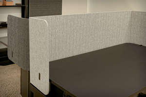 Acoustics: Booth Acoustic Desk Panels