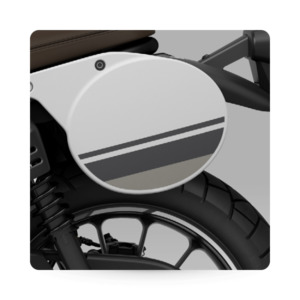 CL500 Rear Side Cover Decal