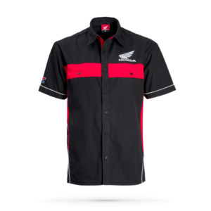 All: Honda honda-pit-crew-shirt-black-red