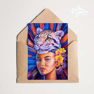 Greeting Card: Clouded Mind Greeting Card