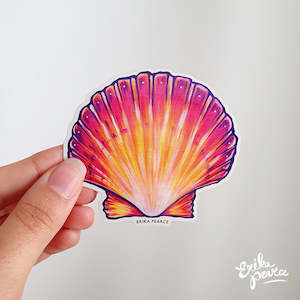 Scallop Sticker