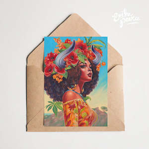 Greeting Cards: Zodiac - Taurus Greeting Card