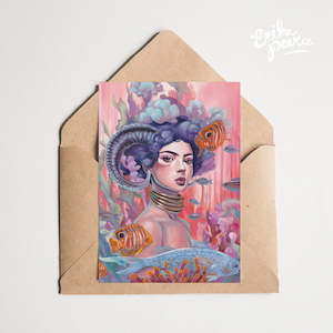 Zodiac - Capricorn Greeting Card