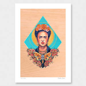 Viva La Frida - wood