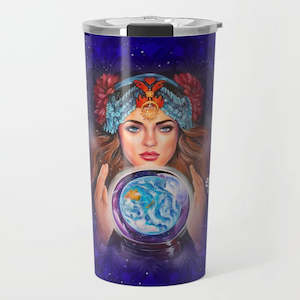 2 Travel Mugs: Fortune Teller Travel Mug