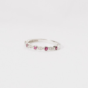 Ruby and Diamond Band