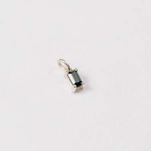 Necklaces: Emerald Cut Pendant